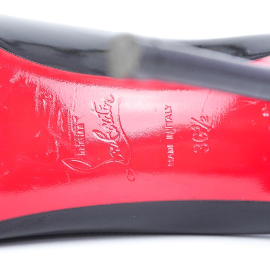 EU36.5 Christian Louboutin 黒 ハイヒール23.5cm