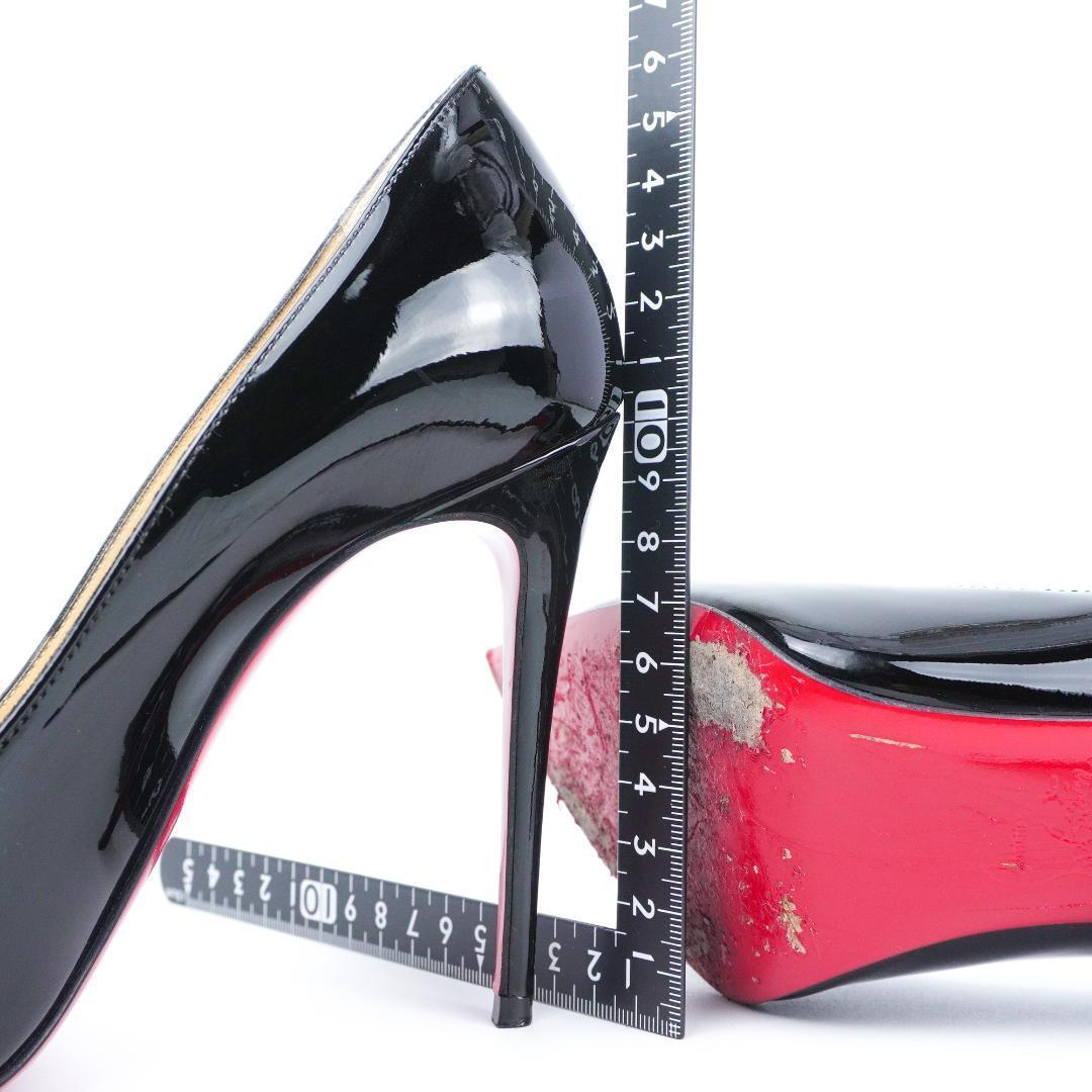 EU36.5 Christian Louboutin 黒 ハイヒール23.5cm