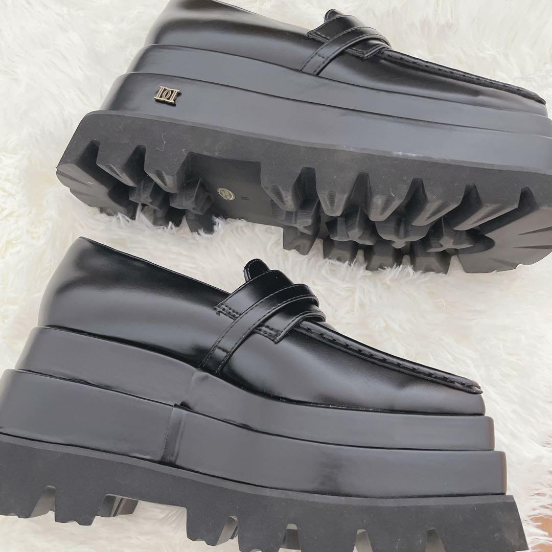 【Darich】ダーリッチ プラットフォームローファー✨BLK M size