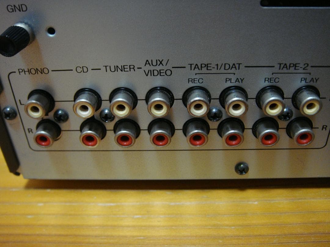 整備済 程度良 ONKYO オンキョー アンプ A-913 リモコン取説付