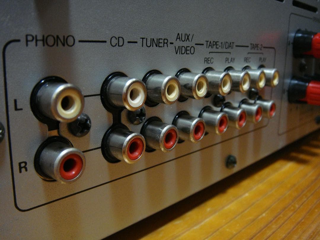 整備済 程度良 ONKYO オンキョー アンプ A-913 リモコン取説付