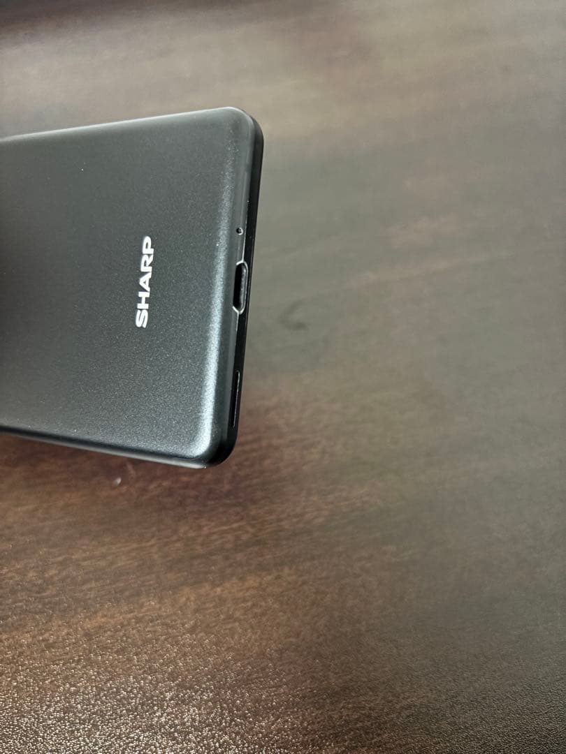 （SIMフリー）SHARP AQUOS SENSE4 ブラック 本体＋付属品