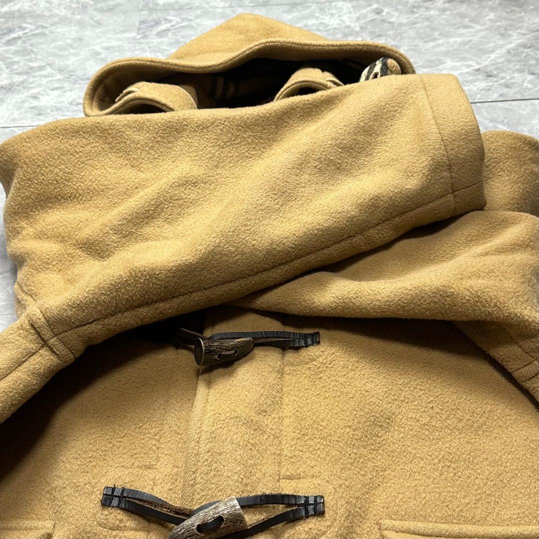 バーバリー♡ダッフルコート　ノバチェック ウール　ハニーベージュ