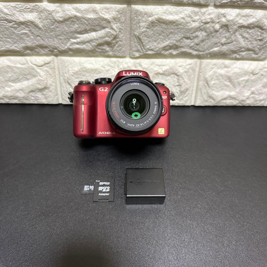Panasonic LUMIX DMC-G2 レンズセット　動作確認済