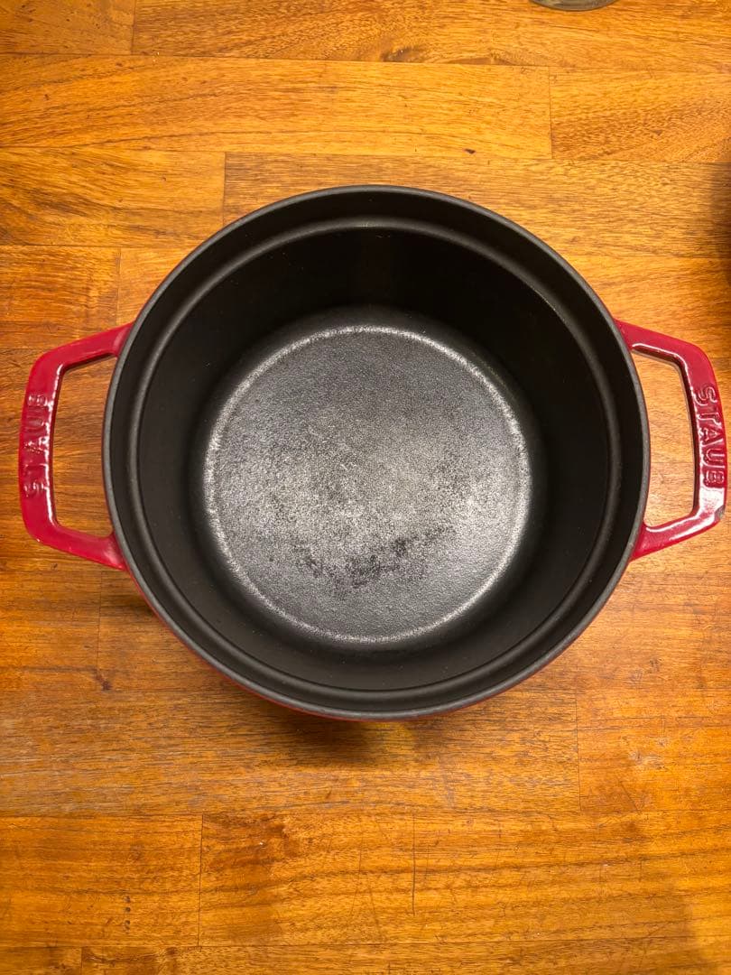 STAUB LA COCOTTE 両手鍋 レッド 約20cm
