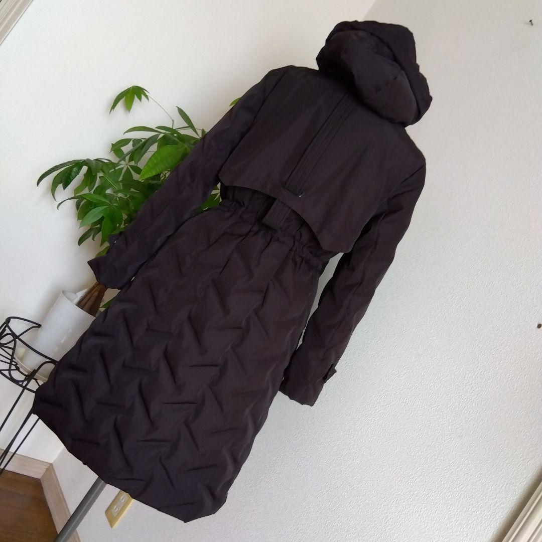 design aeraデザインアエラ　　ダウンロングコート　黒