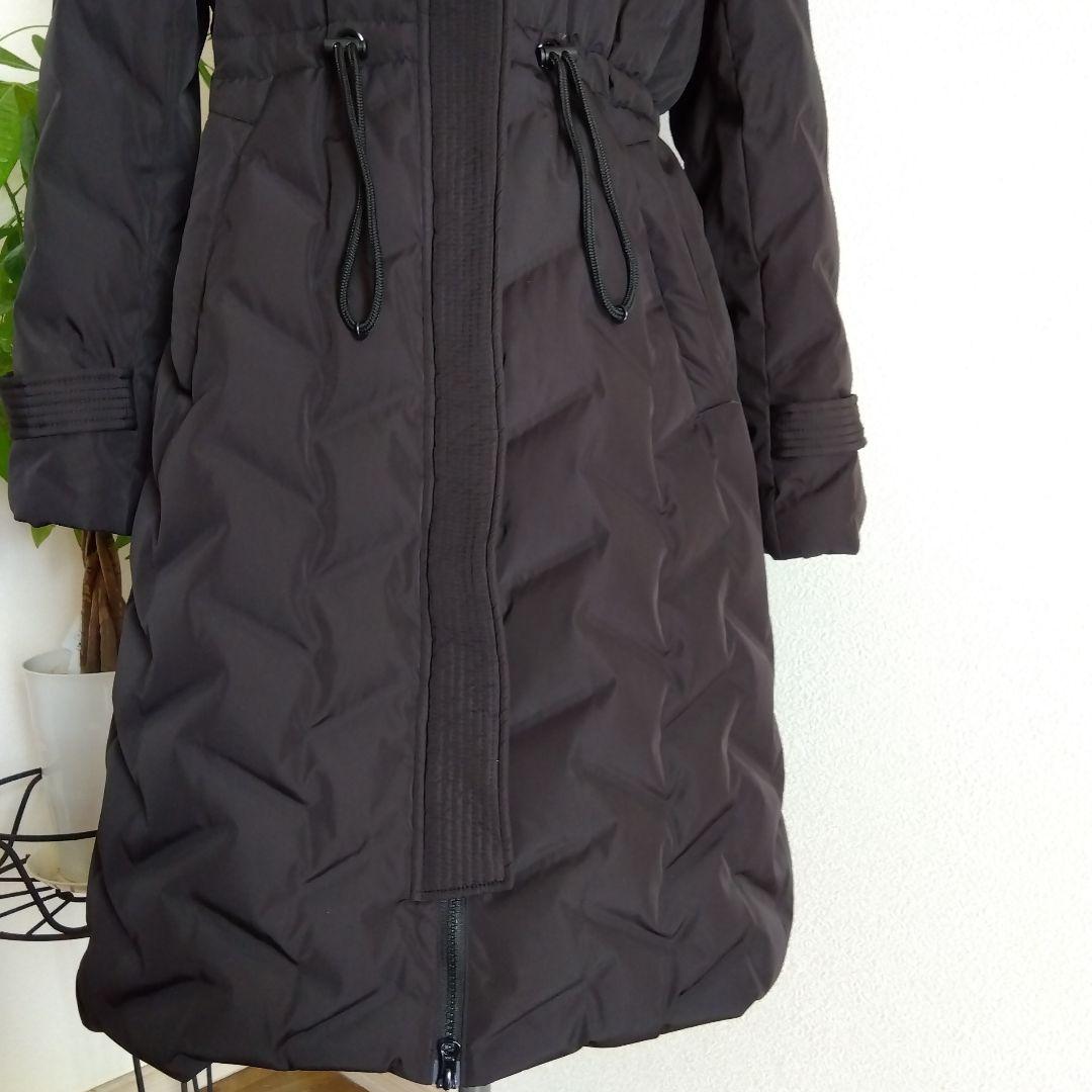 design aeraデザインアエラ　　ダウンロングコート　黒