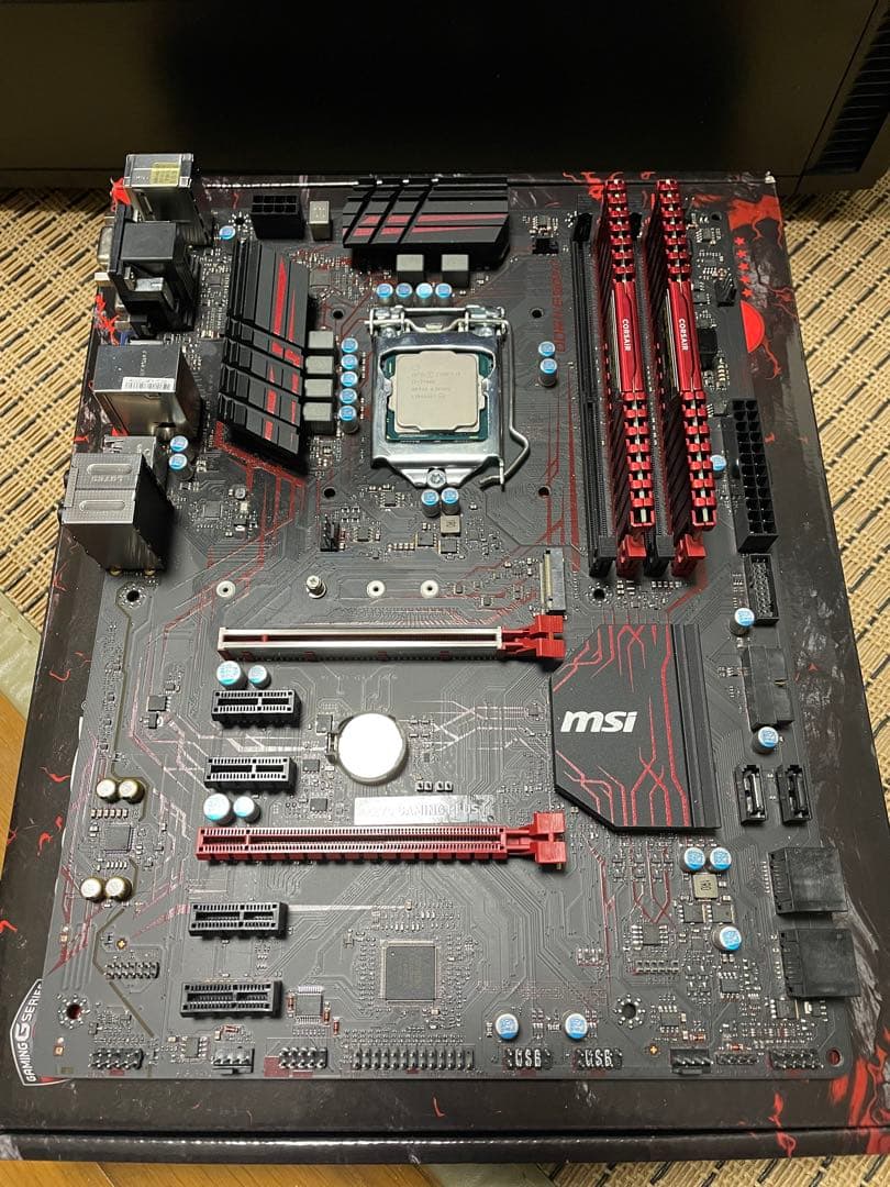 core i7 CPU + MSI Z270 マザーボード+メモリ16GBセット