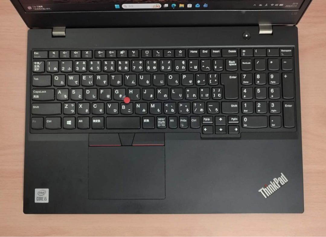 ThinkPad L15 第10代 i5 16GB 256GB office付き