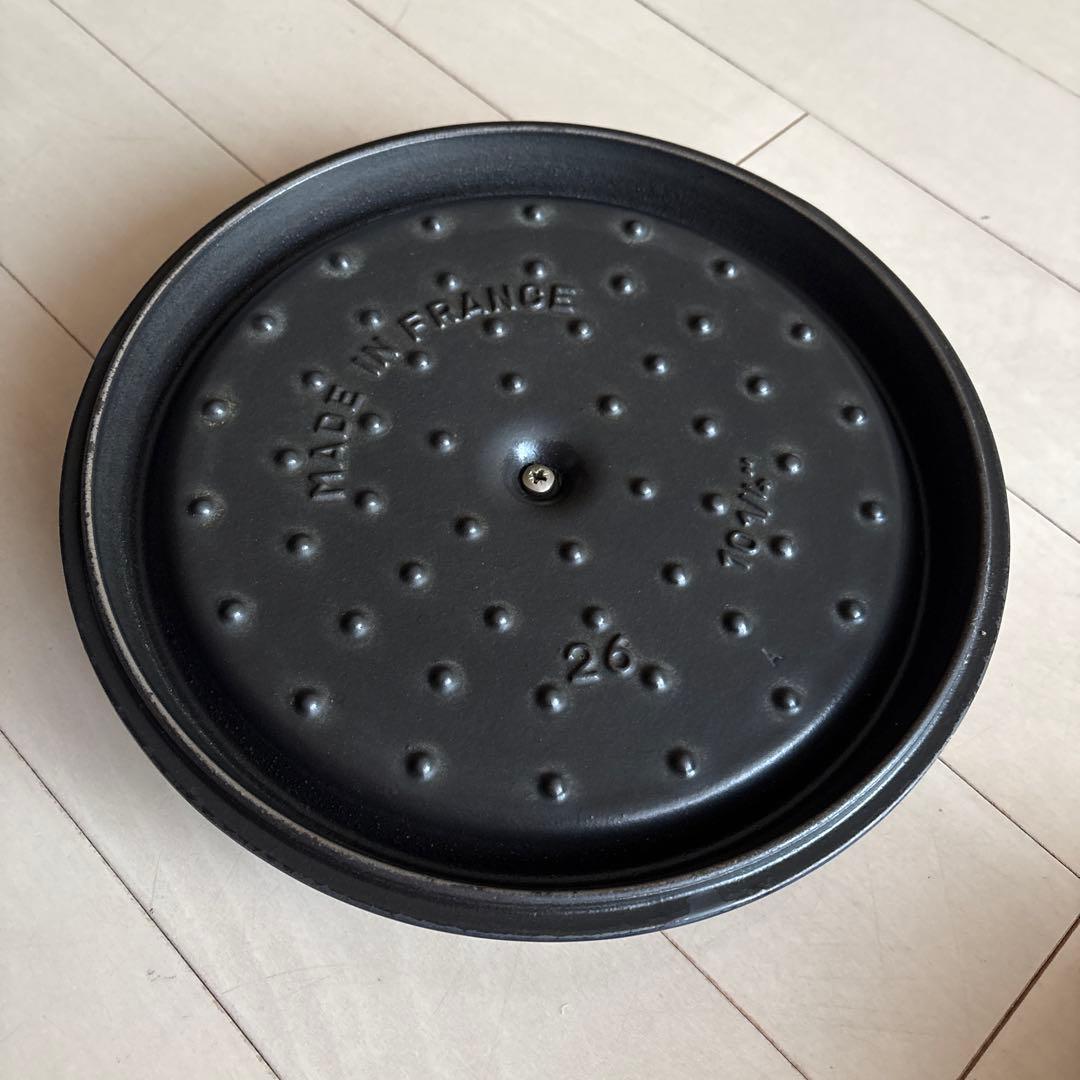 【期間限定値下げ】【STAUB】 ピコ・ココット ラウンド シャロー 26cm