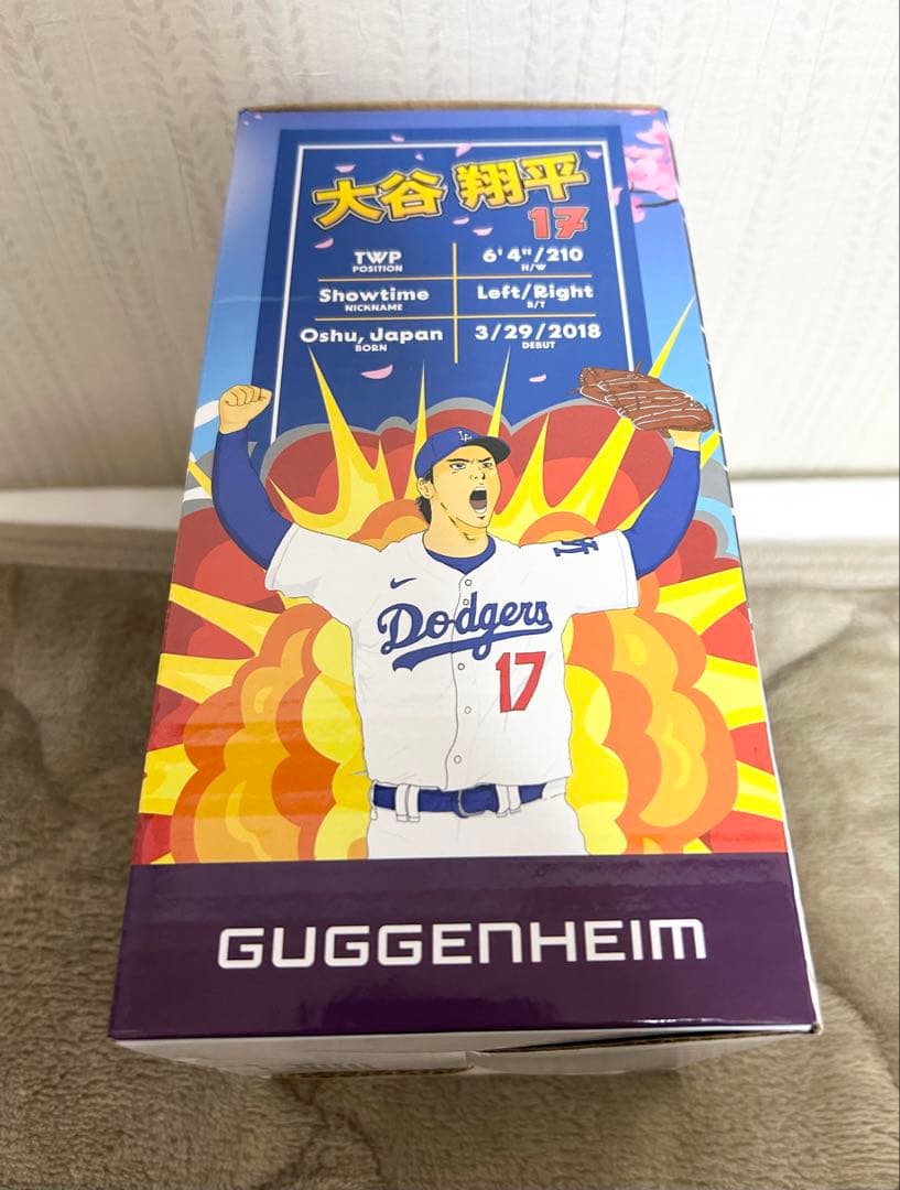 大谷翔平　ボブルヘッド　5/16 ドジャース初年度　第一弾記念品