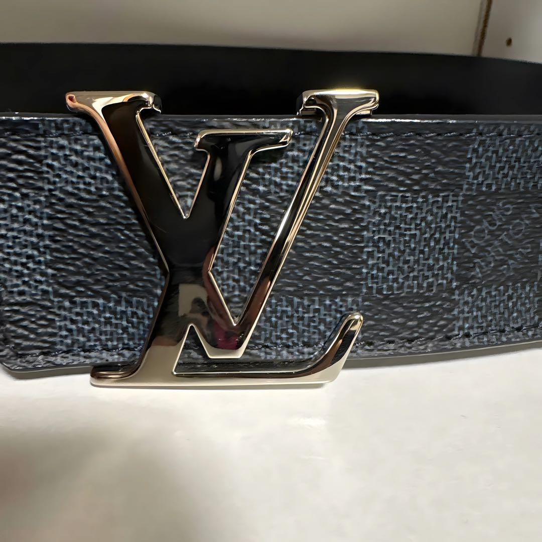 【極美品 鑑定済み】 正規品 louis vuitton ベルト 85/34