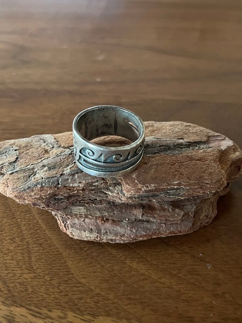 ホピ　ルシオン・ヴァ　インディアンジュエリー リング　ペアリング