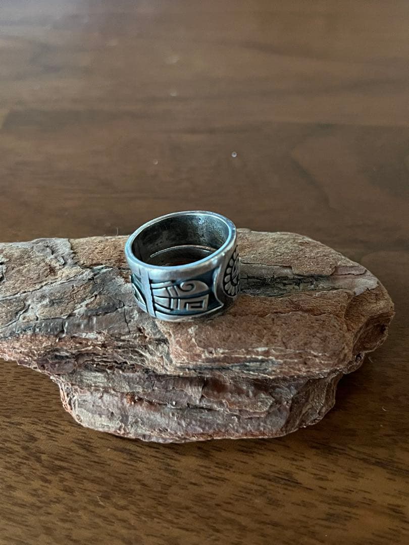 ホピ　ルシオン・ヴァ　インディアンジュエリー リング　ペアリング