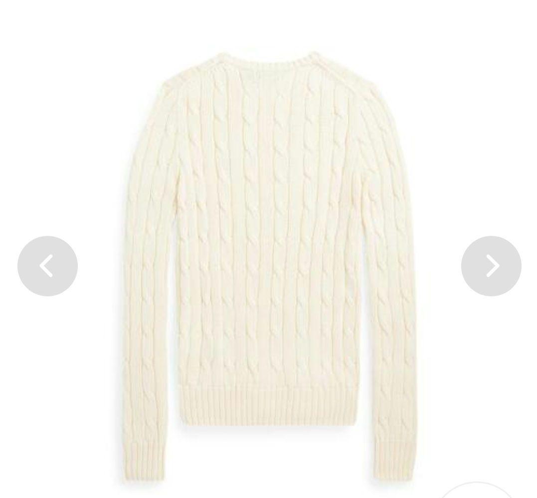 未使用に近いPOLO RALPH LAUREN ケーブルニット