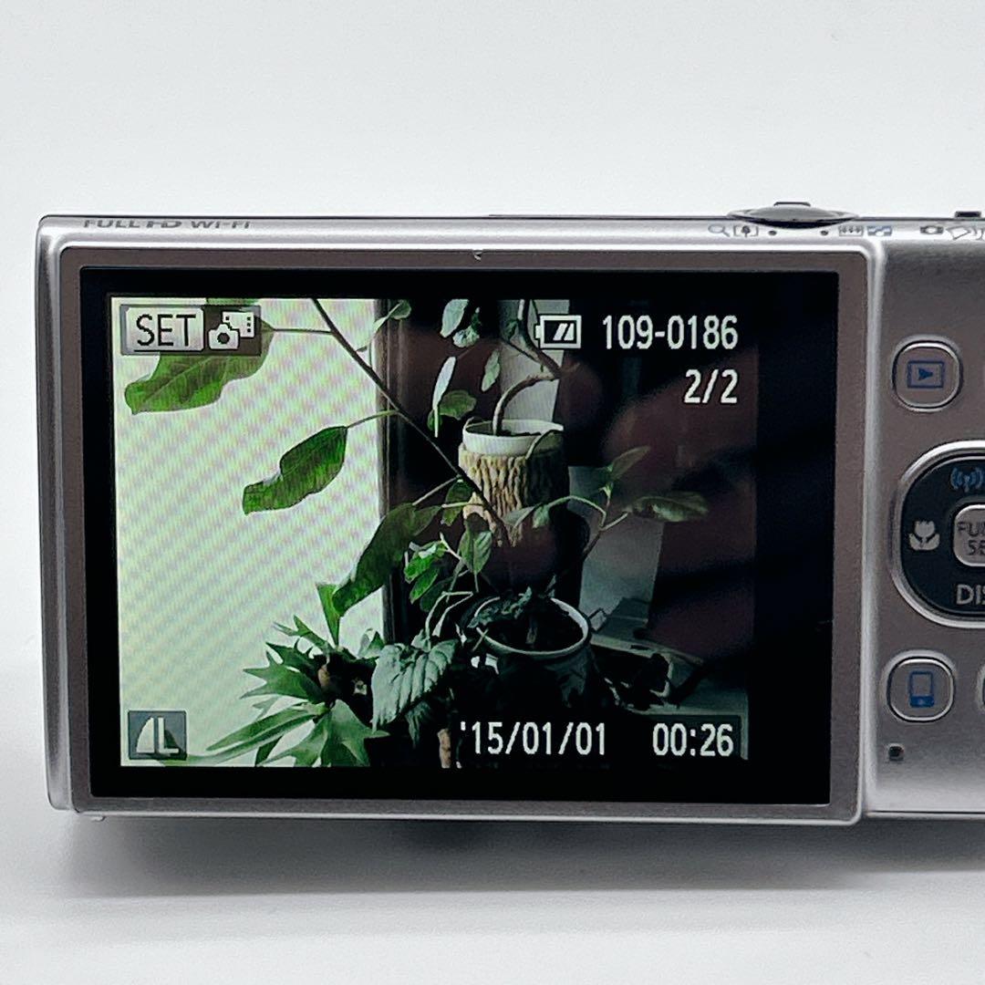 【美品】Canon IXY 640 デジタルカメラ Wi-Fi機能　液晶キズなし