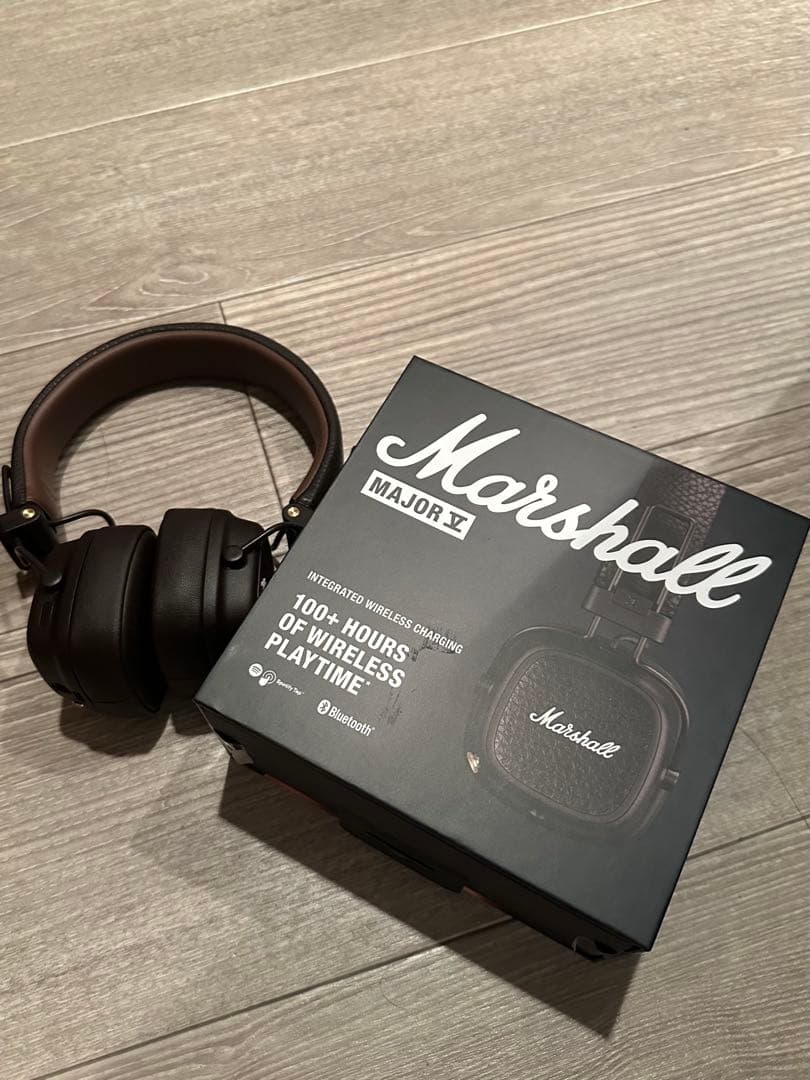 【最終値下げ】Marshall Major V ブラウン 美品 箱・付属品あり