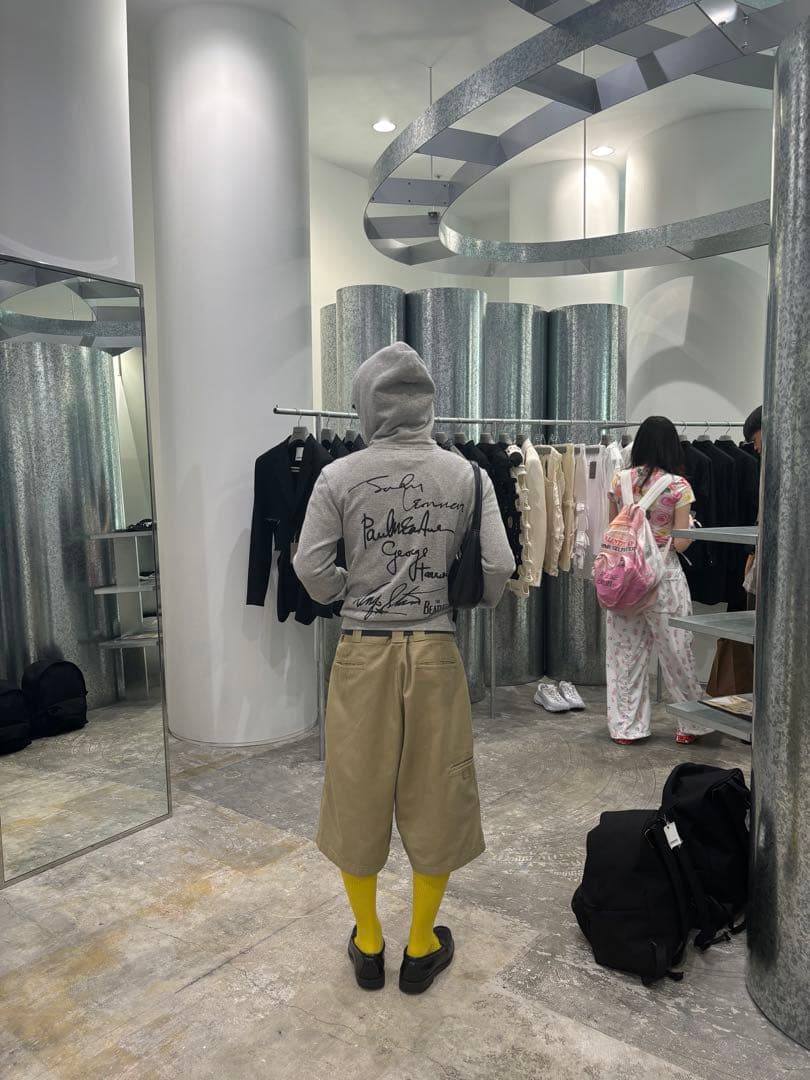 コムデギャルソンザビートルズ サインパーカー