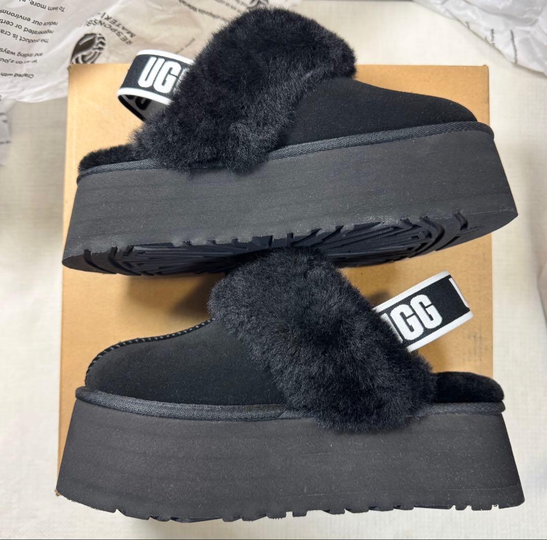 【正規品・新品】UGG Funketteファンケット ブラック 23cm 未使用