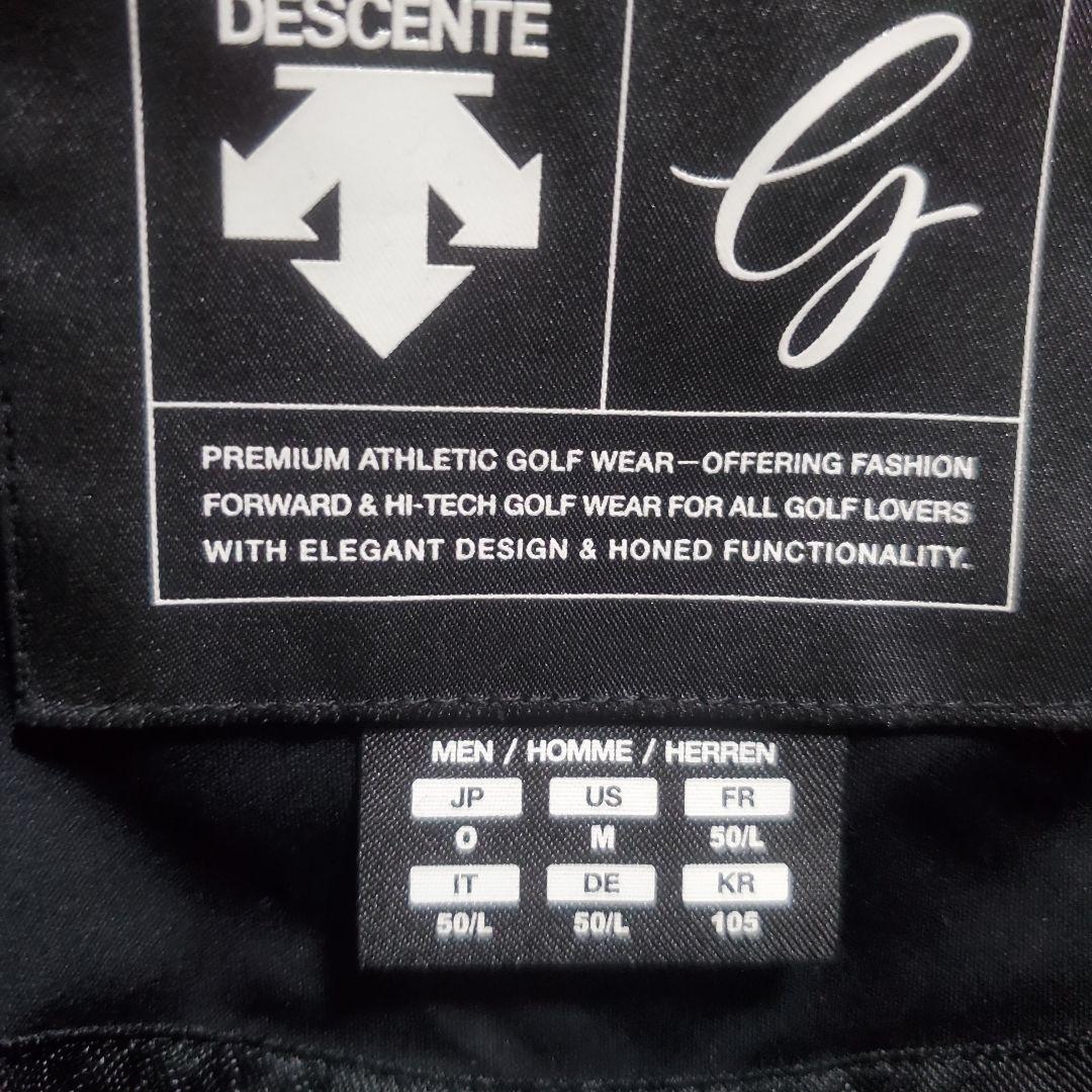 DESCENTE GOLF　中綿ジャケット　メンズOサイズ　ブラック　防寒