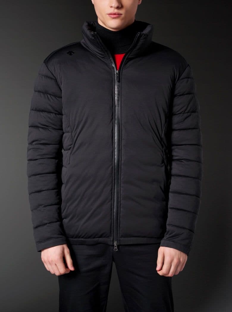 DESCENTE GOLF　中綿ジャケット　メンズOサイズ　ブラック　防寒