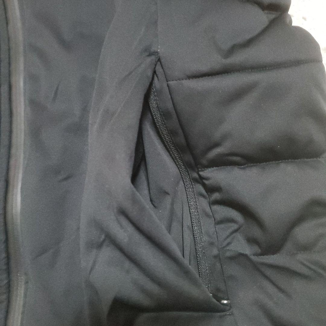 DESCENTE GOLF　中綿ジャケット　メンズOサイズ　ブラック　防寒