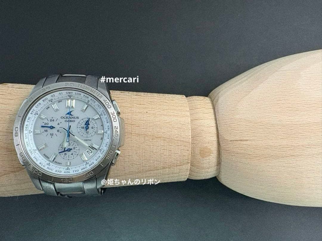 CASIO オシアナス　OCW-600TDJ-7AJF 電波ソーラー