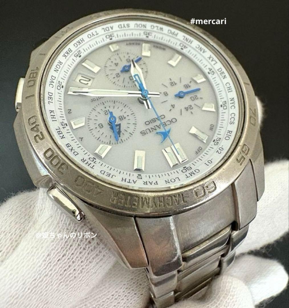 CASIO オシアナス　OCW-600TDJ-7AJF 電波ソーラー