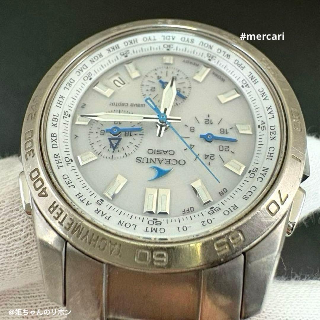 CASIO オシアナス　OCW-600TDJ-7AJF 電波ソーラー