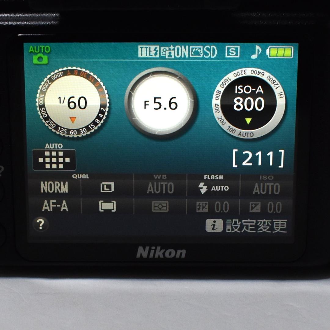 ★美品★iphone 転送★高画質★Nikon D3300　ダブル★