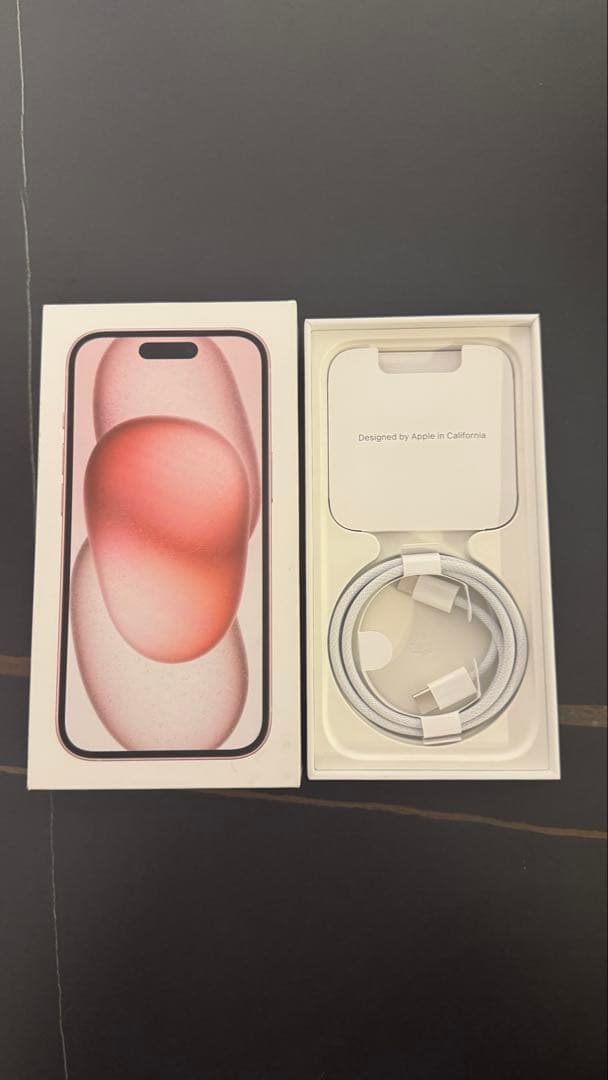 iPhone15 256GB SIMフリー ピンク バッテリー容量100