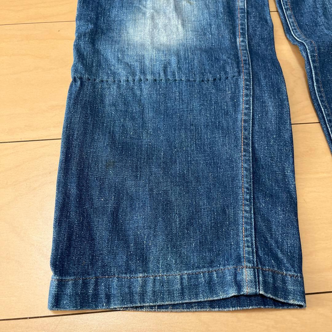 40s〜 kids TEXAN ビンテージ デニムパンツ UFOリベット 縦落ち