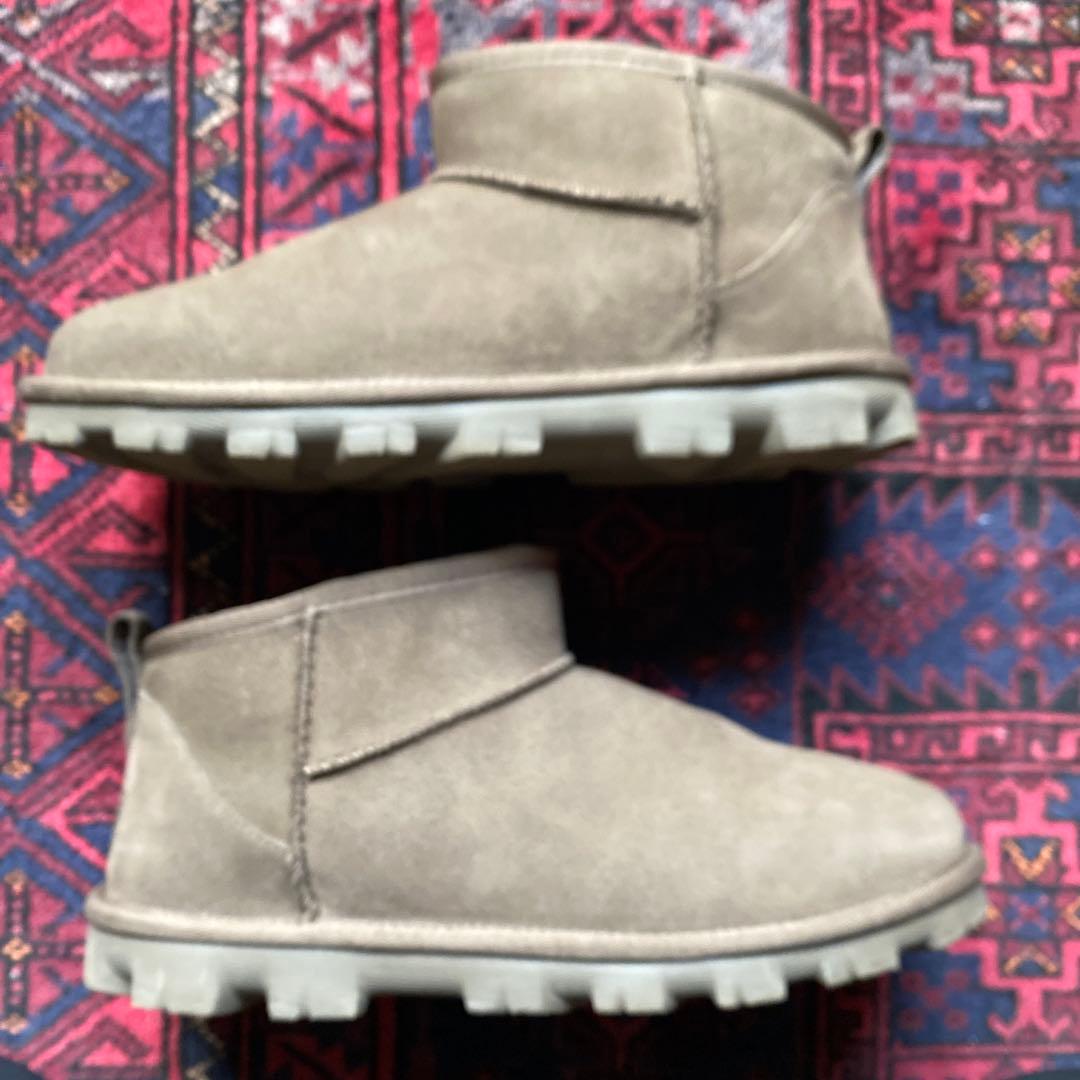 【国内正規品】UGG ムートンブーツ ブラウン　ベージュ　25cm us8 美品