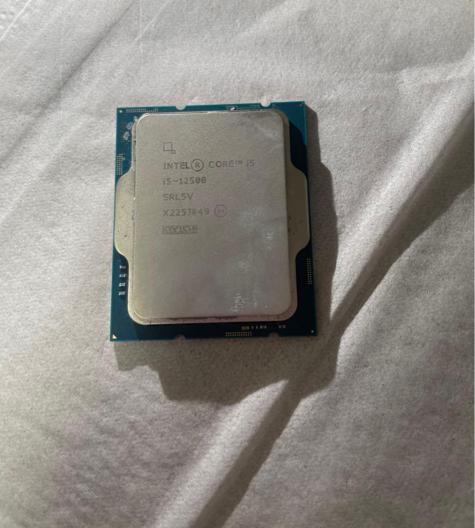 CPU Intel corei5 12500