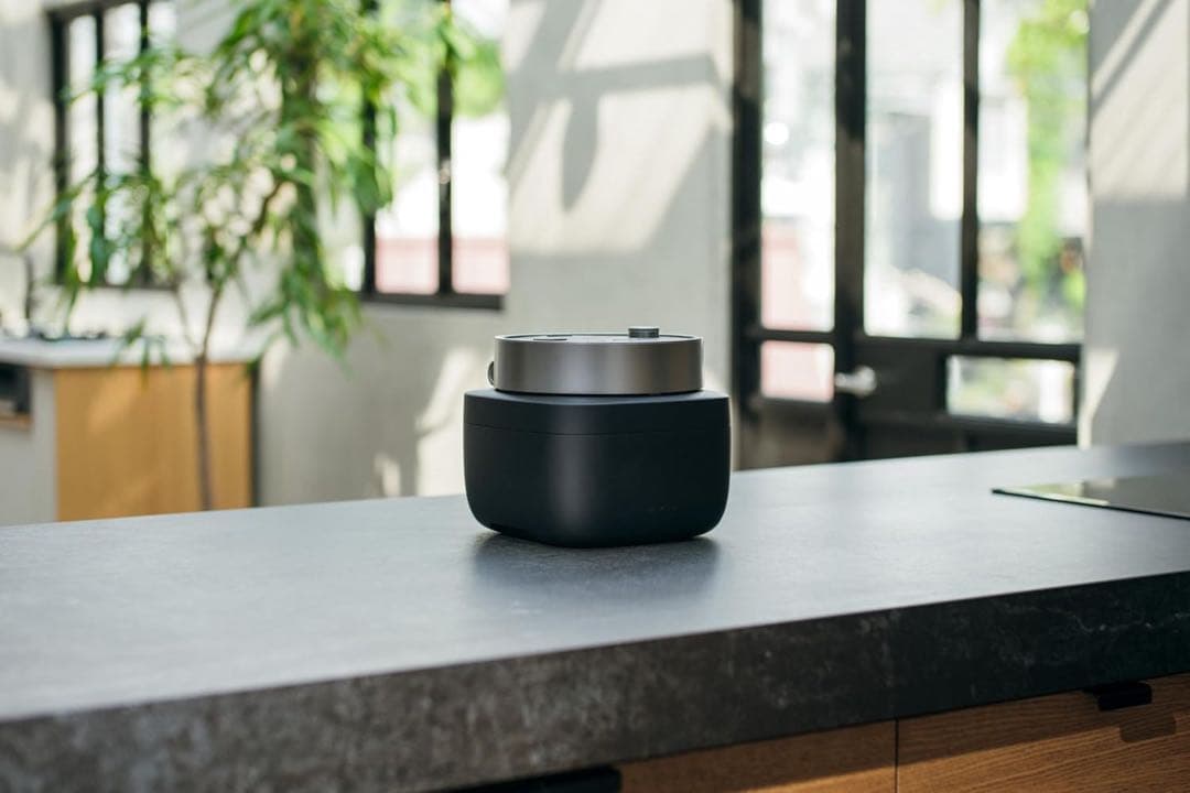 BALMUDA The Gohan KBG-8K 炊飯器 ブラック 美品３合炊き