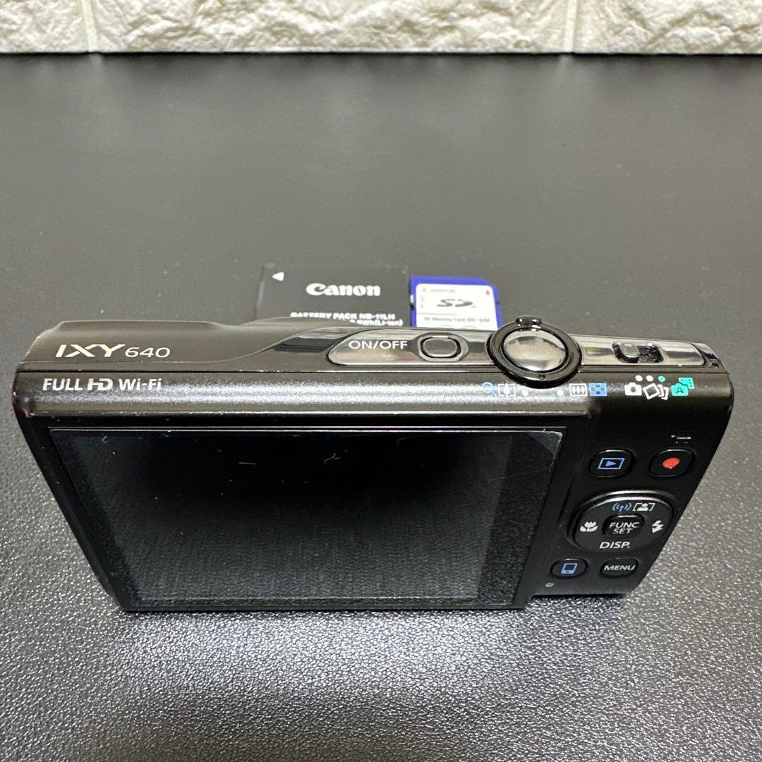 ② キヤノン CANON IXY 640 Wi-Fi対応 動作確認済 中古良品