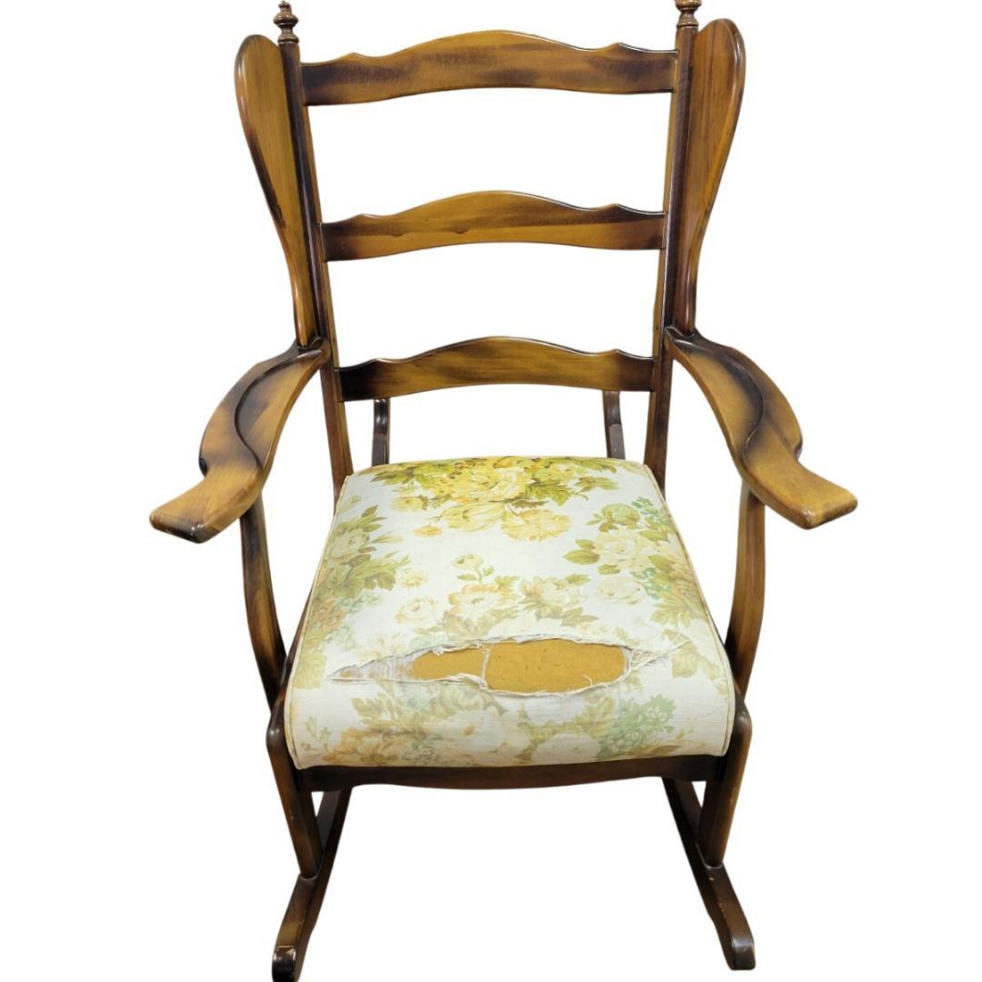 【希少】 karimoku カリモク ロッキングチェア 揺り椅子 イス