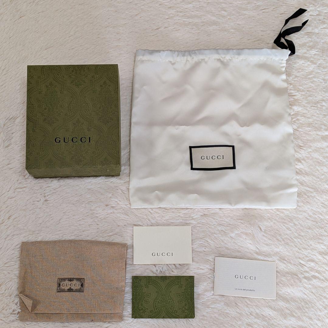 グッチ✨️二つ折り財布 GGマーモント GGスプリーム PVC レザー 箱あり