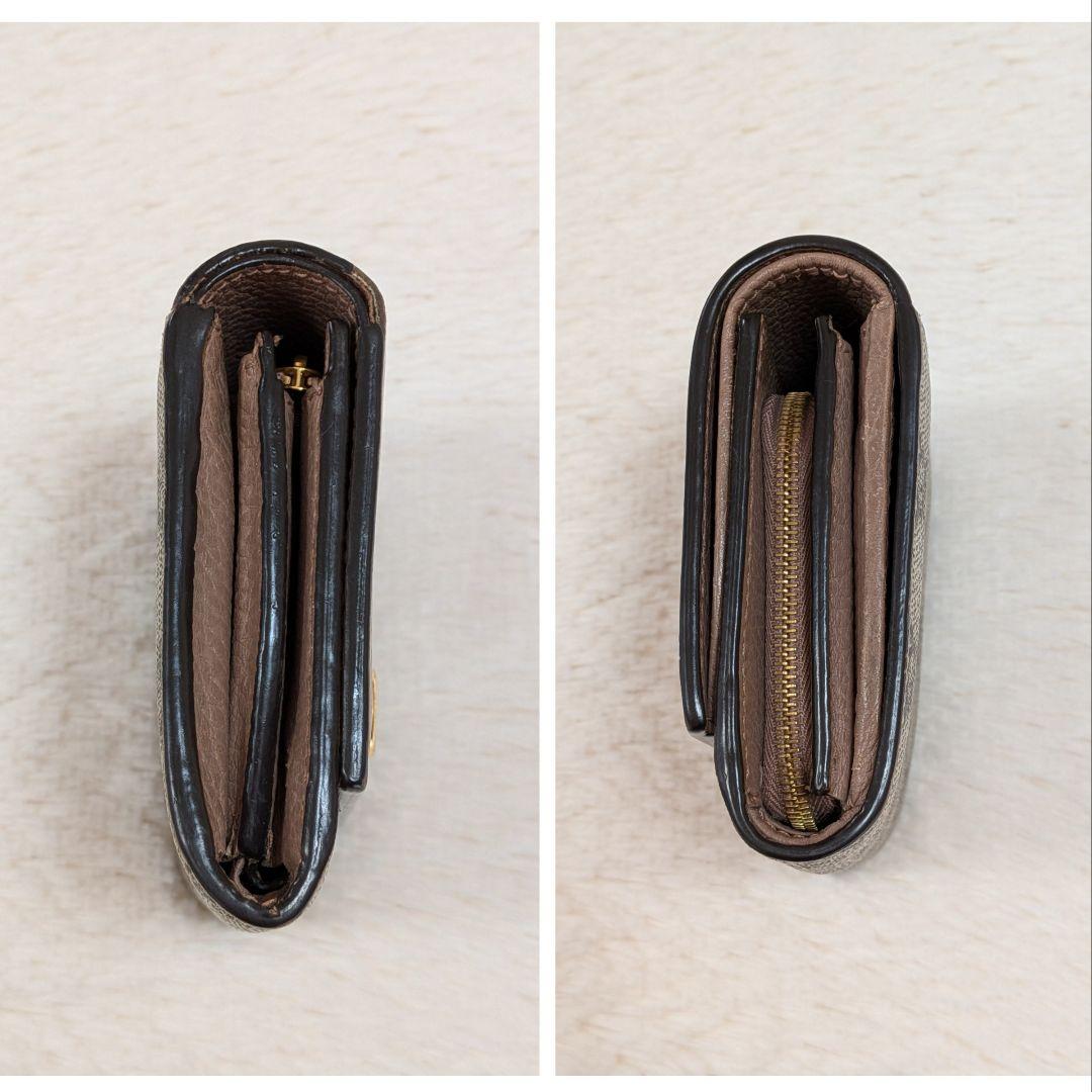 グッチ✨️二つ折り財布 GGマーモント GGスプリーム PVC レザー 箱あり