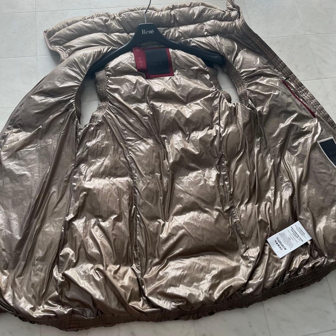 美品♡2021年 タトラス タウリア ダウンベスト ゴールド 1