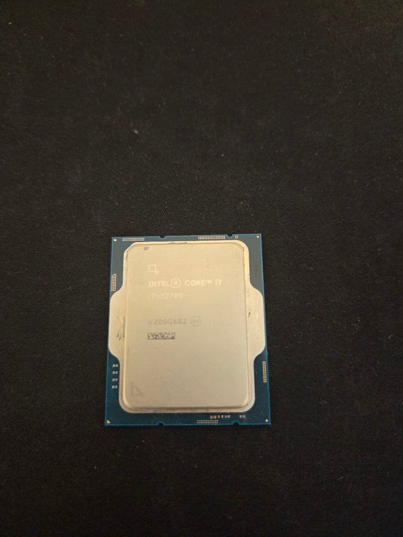 Intel Core i7 第12世代 CPU ジャンク扱い品