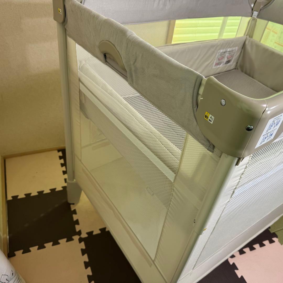 【極美品】 Aprica ココネルエアープラス 最上位モデル ベビーベッド