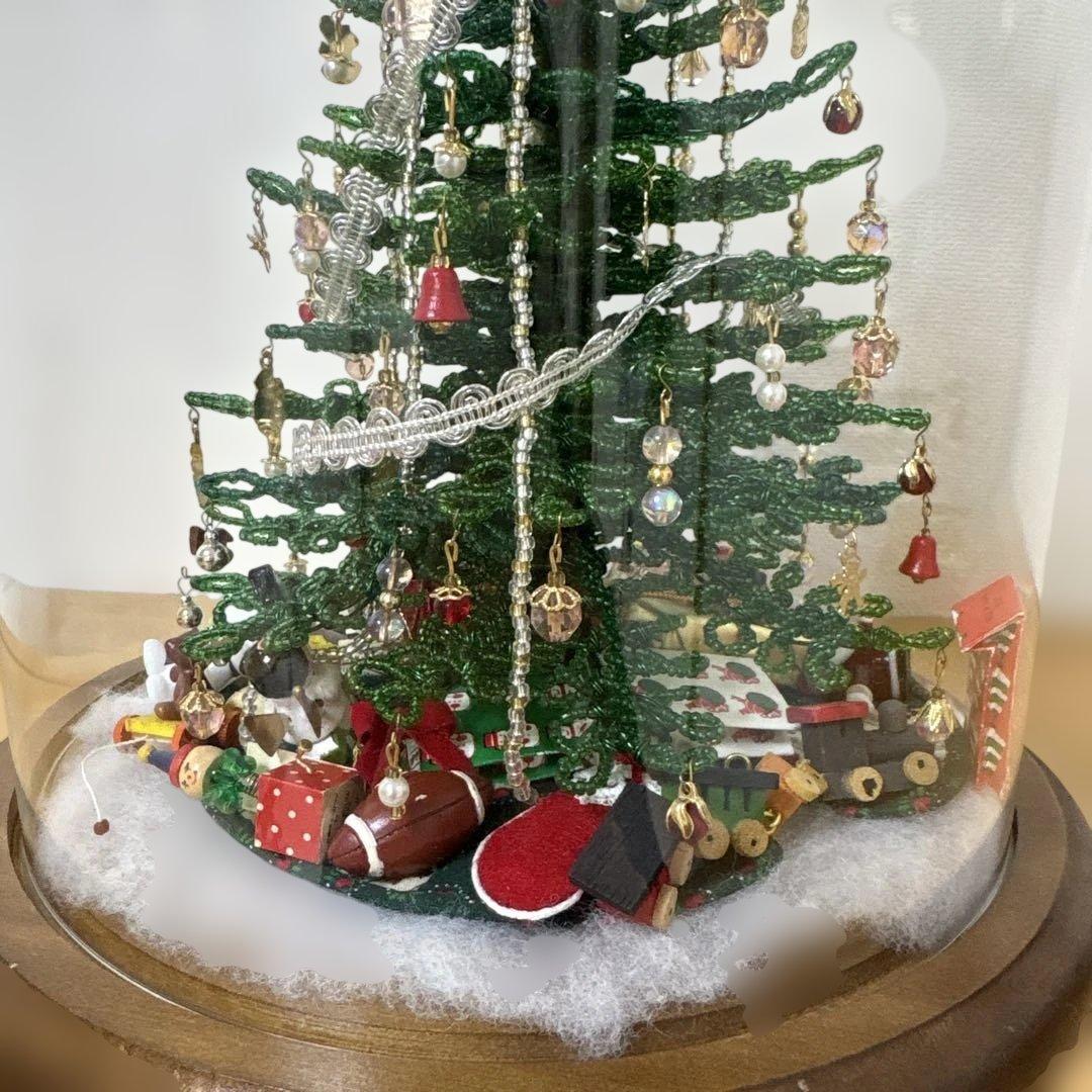 【ちゃんとも】ビーズクリスマスツリー