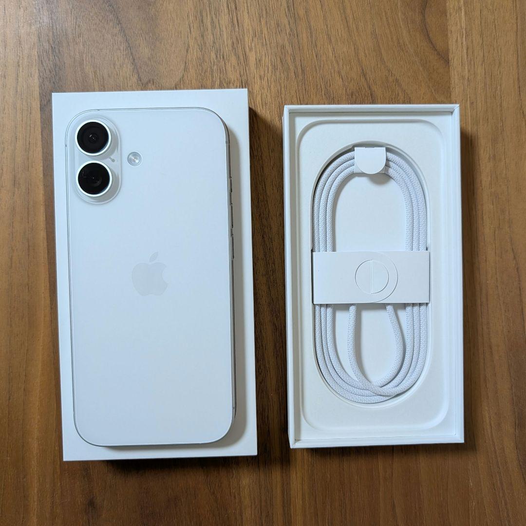 【新品未使用】 iPhone17 ホワイト 256GB SIMフリー