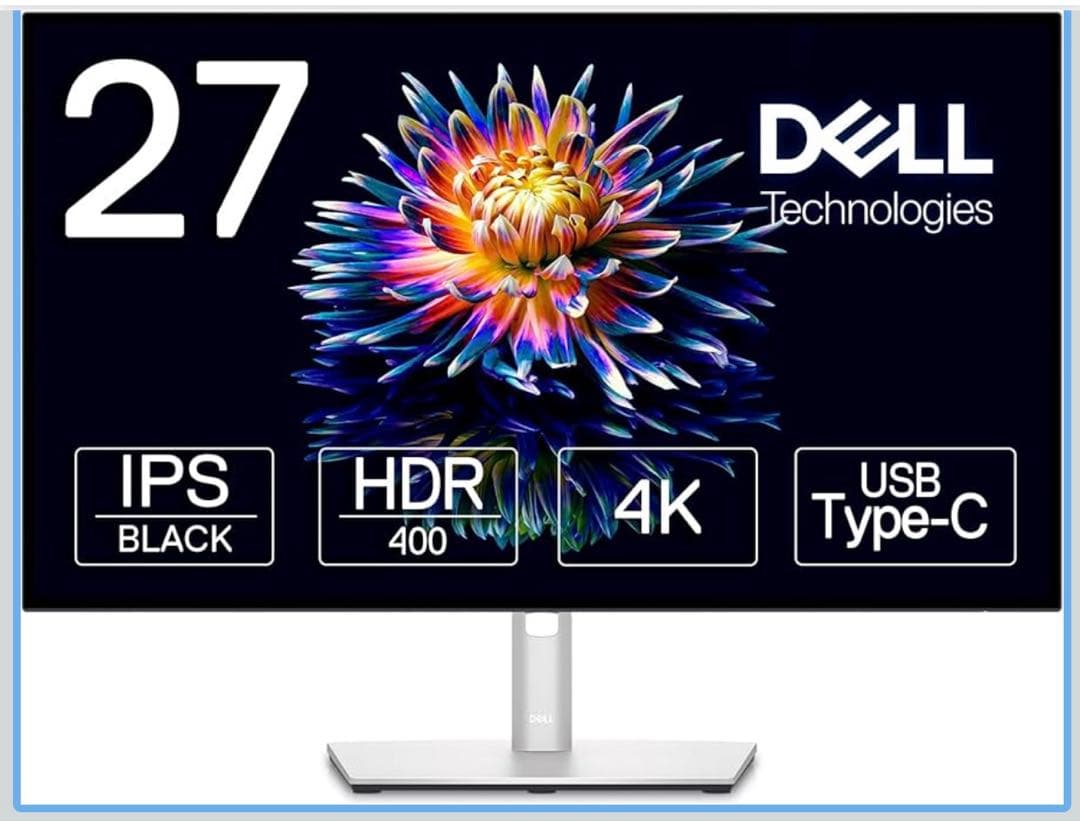 DELL 4Kモニター　27インチ　U2723qx