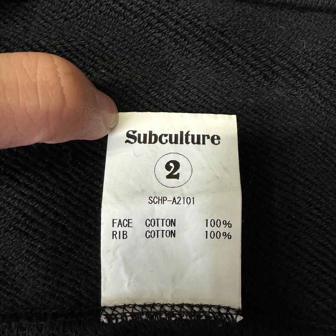 SUBCULTURE パーカー　サブカルチャー　テンダーロイン
