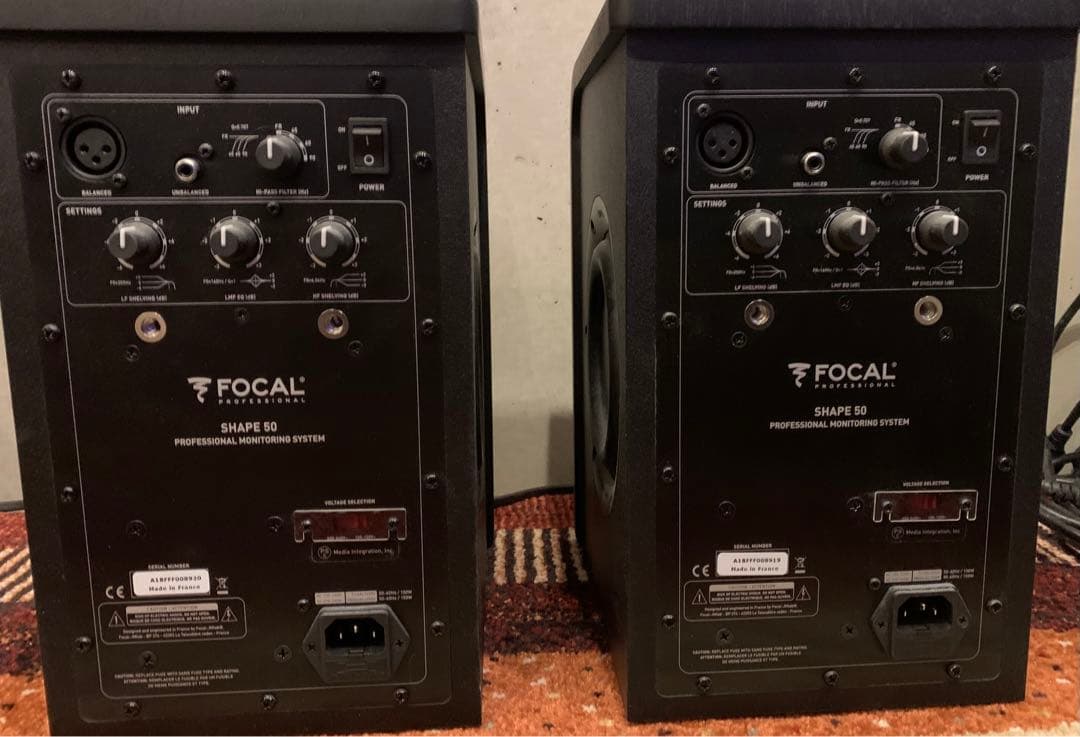 FOCAL SHAPE 50 モニタースピーカー　ペア
