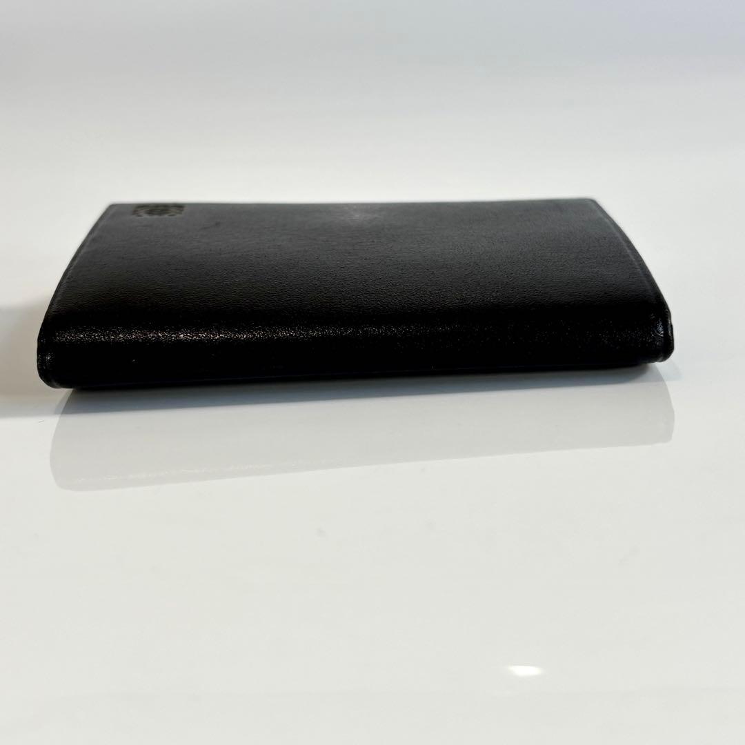 美品 LOEWE ロエベ アナグラム ケース 小銭入れ ミニ財布 レザー