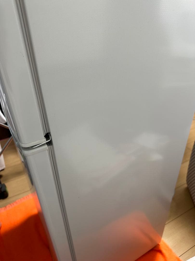 2019年製　冷蔵庫＆冷凍室　2ドア　130ℓ　 ガラス棚付き　Haier