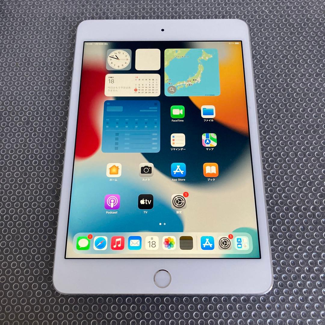 3884 美品☆電池最良好☆iPad mini4 32GB SIMフリー☆
